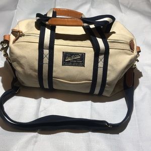 Polo Ralph Lauren &Co. Canvas Crossbody Bag.